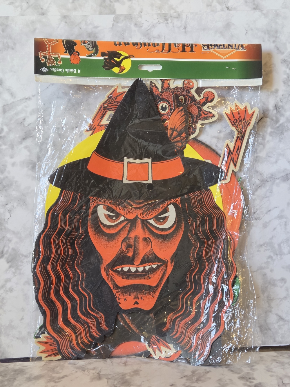 Vintage Halloween Classic Cutouts 7 Pieces - Picture 2 of 5